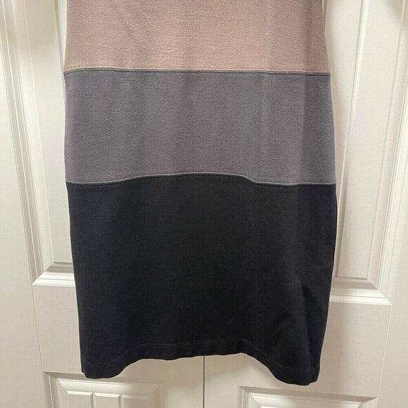 BCBGMAXAZRIA Kelly Ann Colorblock Bodycon Dress Grey – XS - Picture 6 of 16